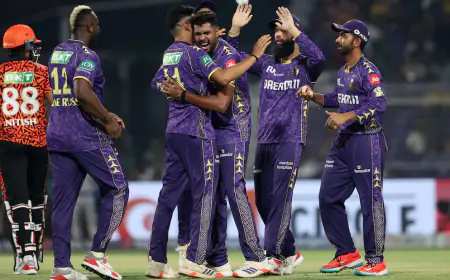 ਆਈਪੀਐੱਲ ਮੈਚ ਵਿੱਚ ਕੋਲਕਾਤਾ ਹੱਥੋਂ ਹਾਰਿਆ ਹੈਦਰਾਬਾਦ  