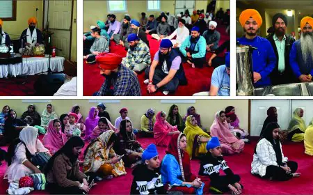 ਖਾਲਸਾ ਸਾਜਨਾ ਦਿਵਸ ਮਨਾਇਆ