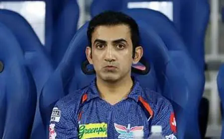 ਭਾਰਤੀ ਕ੍ਰਿਕਟ ਟੀਮ ਦੇ ਮੁੱਖ ਕੋਚ ਗੌਤਮ ਗੰਭੀਰ ਨੂੰ ਮਿਲੀਆਂ ਜਾਨੋਂ ਮਾਰਨ ਦੀਆਂ ਧਮਕੀਆਂ 