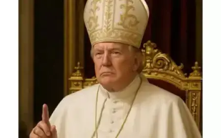 ਰਾਸ਼ਟਰਪਤੀ ਡੋਨਾਲਡ ਟਰੰਪ ਦੀ ਪੋਪ ਵਜੋਂ ਏਆਈ ਤਹਿਤ ਤਿਆਰ ਕੀਤੀ ਤਸਵੀਰ ਨੂੰ ਲੈ ਕੇ ਛਿੜਿਆ ਵਿਵਾਦ