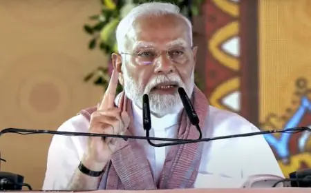 ਭਾਰਤ ਵਿੱਚ ਅੱਤਵਾਦ ਨਾਲ ਸਖ਼ਤੀ ਨਾਲ ਨਜਿੱਠਿਆ ਜਾਵੇਗਾ : ਪ੍ਰਧਾਨ ਮੰਤਰੀ ਨਰਿੰਦਰ ਮੋਦੀ