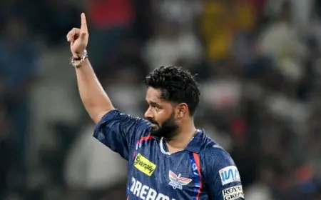 ਰਿਸ਼ਭ ਪੰਤ ਨੂੰ ਹੌਲੀ ਗੇਂਦਬਾਜ਼ੀ ਲਈ 30 ਲੱਖ ਰੁਪਏ ਦਾ ਜੁਰਮਾਨਾ 