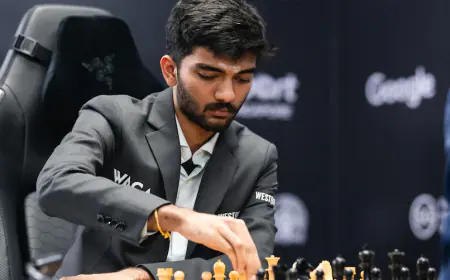 ਨਾਰਵੇ ਸ਼ਤਰੰਜ 2025 ਵਿੱਚ ਡੀ ਗੁਕੇਸ਼ ਨੇ ਹਿਕਾਰੂ ਨਾਕਾਮੁਰਾ ਨੂੰ ਹਰਾਇਆ