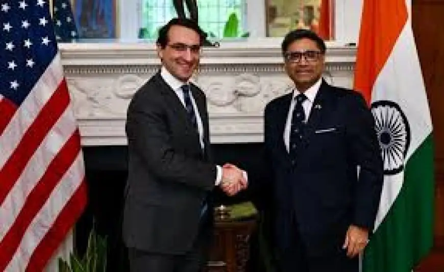 ਵਿਦੇਸ਼ ਸਕੱਤਰ ਮਿਸਰੀ ਨੇ ਅਮਰੀਕੀ ਵਿਦੇਸ਼ ਵਿਭਾਗ ਦੇ ਅੰਡਰ-ਸੈਕਟਰੀ ਨਾਲ ਕੀਤੀ ਮੁਲਾਕਾਤ