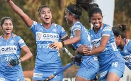ਭਾਰਤ ਦੀ ਜੂਨੀਅਰ ਮਹਿਲਾ ਹਾਕੀ ਟੀਮ ਨੇ  ਬੈਲਜੀਅਮ ਨੂੰ ਹਰਾਇਆ 