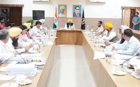 ਪੰਜਾਬ ਕੈਬਨਿਟ ਨੇ ਲਏ ਗਏ ਅਹਿਮ ਤੇ ਵੱਡੇ ਫ਼ੈਸਲੇ