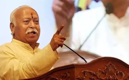 ਆਰਐਸਐਸ ਮੁਖੀ ਭਾਗਵਤ ਦੀ 75 ਸਾਲਾ ਸੇਵਾਮੁਕਤੀ ਦੀ ਟਿੱਪਣੀ ਨੇ ਸਿਆਸੀ ਬਹਿਸ ਛੇੜੀ