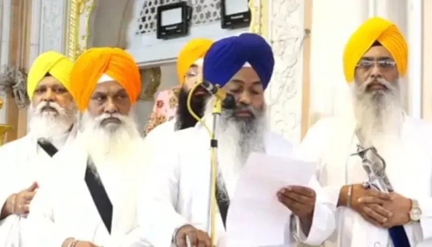 ਤਖਤ ਸ੍ਰੀ ਪਟਨਾ ਸਾਹਿਬ ਦੇ ਪੰਜ ਪਿਆਰਿਆਂ ਵੱਲੋਂ ਸੁਖਬੀਰ ਬਾਦਲ ਤਨਖ਼ਾਹੀਆ ਕਰਾਰ