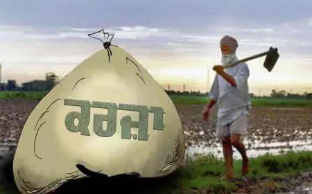 ਕਿਸਾਨੀ ਕਰਜ਼ੇ ਦੇ ਮਾਮਲੇ ਵਿੱਚ ਪੰਜਾਬ ਦੇਸ਼ ਭਰ ’ਚੋਂ ਤੀਜੇ ਨੰਬਰ ’ਤੇ