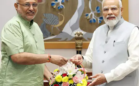 ਪ੍ਰਧਾਨ ਮੰਤਰੀ ਮੋਦੀ ਨੇ ਰਾਧਾਕ੍ਰਿਸ਼ਨਨ ਨੂੰ ਉਪ-ਰਾਸ਼ਟਰਪਤੀ ਵਜੋਂ ਸਰਬਸੰਮਤੀ ਨਾਲ ਚੁਣਨ ਦੀ ਅਪੀਲ ਕੀਤੀ