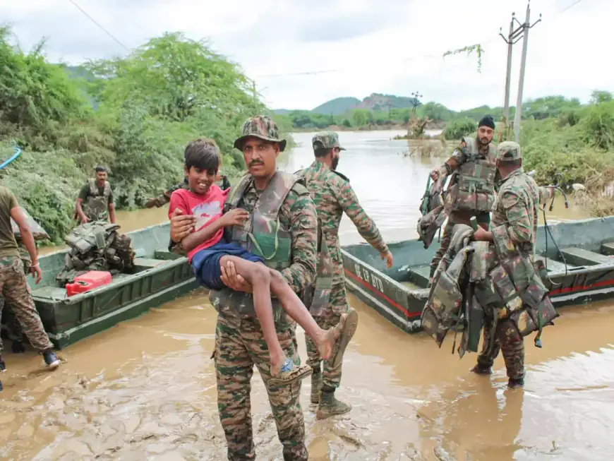 ਫਾਜ਼ਿਲਕਾ ਦੇ ਹੜ੍ਹ ਪ੍ਰਭਾਵਿਤ ਇਲਾਕਿਆਂ ਵਿੱਚ ਫੌਜ ਤਾਇਨਾਤ; 10 ਪਿੰਡਾਂ ਨਾਲ ਸੰਪਰਕ ਟੁੱਟਿਆ