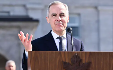 ਪ੍ਰਧਾਨ ਮੰਤਰੀ ਕਾਰਨੀ ਵੱਲੋਂ ਕੈਨੇਡਾ ਨੂੰ ਅਧਿਕਾਰਤ ਤੌਰ ’ਤੇ ਫਲਸਤੀਨੀ ਰਾਜ ਨੂੰ ਮਾਨਤਾ ਦੇਣ ਦਾ ਐਲਾਨ