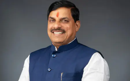 ਮੱਧ ਪ੍ਰਦੇਸ਼ ਦੇ ਮੁੱਖ ਮੰਤਰੀ ਮੋਹਨ ਯਾਦਵ ਅੱਜ ਭੋਪਾਲ ਵਿੱਚ ਜੀਐਸਟੀ ਜਾਗਰੂਕਤਾ ਮੁਹਿੰਮ ਵਿੱਚ ਹਿੱਸਾ ਲੈਣਗੇ