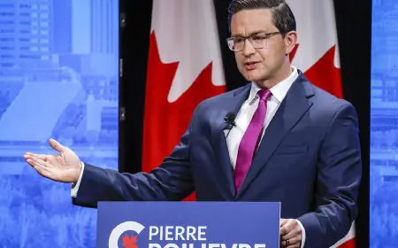 ਲੀਡਰਸ਼ਿਪ ਸਮੀਖਿਆ ਤੋਂ ਪਹਿਲਾਂ ਪਿਅਰੇ ਪੋਇਲੀਵਰ ਨੇ ਸਮਰਥਨ ਪੱਕਾ ਕਰਨ ਲਈ ਮੁਹਿੰਮ ਤੇਜ਼ ਕੀਤੀ