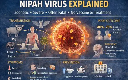 ਭਾਰਤ ਵਿੱਚ ਨਿਪਾਹ ਵਾਇਰਸ (NiV) ਦੇ ਮਾਮਲੇ ਸਾਹਮਣੇ ਆਉਣ ਨਾਲ ਚਿੰਤਾ ਵਧੀ-ਯਾਤਰੀ ਹੋਏ ਗੰਭੀਰ