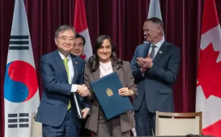 ਕੈਨੇਡਾ–ਦੱਖਣੀ ਕੋਰੀਆ ਵਿਚਕਾਰ ਨਵਾਂ ਰੱਖਿਆ ਸਮਝੌਤਾ