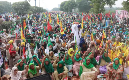 ਹਰਿਆਣਾ ‘ਚ ਨਵੇਂ ਖਰੀਦ ਨਿਯਮਾਂ ਖਿਲਾਫ਼ ਕਿਸਾਨਾਂ ਦਾ ਵਿਰੋਧ ਤਿੱਖਾ, ਹਾਈਵੇ ਜਾਮ ਦਾ ਐਲਾਨ