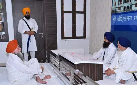 ਬੇਅਦਬੀ ਕਾਨੂੰਨ ਵਿਵਾਦ: ਵਿਧਾਨ ਸਭਾ ਸਪੀਕਰ ਕੁਲਤਾਰ ਸਿੰਘ ਸੰਧਵਾਂ ਅਕਾਲ ਤਖ਼ਤ ਸਾਹਿਬ ਅੱਗੇ ਹੋਏ ਪੇਸ਼