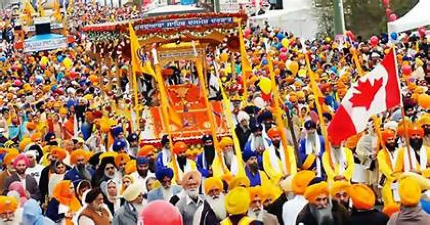 ਕੈਲਗਰੀ ਵਿੱਚ ਵਿਸਾਖੀ ਮੌਕੇ ਨਗਰ ਕੀਰਤਨ ਦੌਰਾਨ ਹਜ਼ਾਰਾਂ ਸੰਗਤਾਂ ਦੀ ਸ਼ਮੂਲੀਅਤ