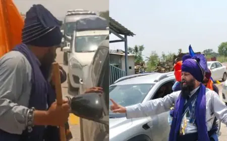 ਹਿਮਾਚਲ ਐਂਟਰੀ ਟੈਕਸ ਦੇ ਵਿਰੋਧ ’ਚ ਨਿਹੰਗ ਸਿੰਘਾਂ ਵੱਲੋਂ ‘ਖਾਲਸਾ ਟੈਕਸ’ ਦੀ ਸ਼ੁਰੂਆਤ