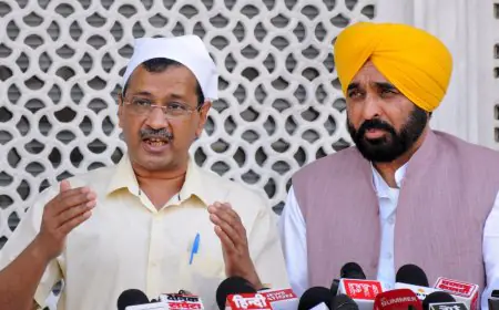 ਕੇਜਰੀਵਾਲ ਨੇ ਭਗਵੰਤ ਮਾਨ ਨੂੰ ਮੁੜ ਸੀਐਮ ਚਿਹਰਾ ਐਲਾਨਿਆ, ਪੰਜਾਬ ਵਿੱਚ ਅਗਾਊਂ ਚੋਣਾਂ ਦੇ ਦਿੱਤੇ ਸੰਕੇਤ