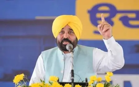 ਪੰਜਾਬ ਸਰਕਾਰ 11ਵੀਂ ਤੇ 12ਵੀਂ ਦੇ ਵਿਦਿਆਰਥੀਆਂ ਨੂੰ ਮੁੱਖ ਮੰਤਰੀ ਭਗਵੰਤ ਮਾਨ ਦੀ ਤਸਵੀਰ ਵਾਲੇ 4 ਲੱਖ ਸਕੂਲ ਬੈਗ ਵੰਡੇਗੀ