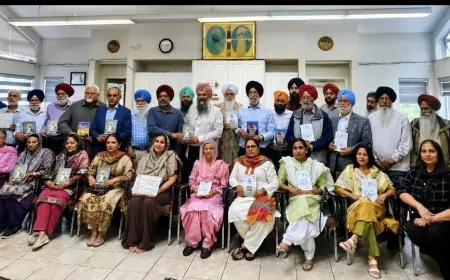ਗਿਆਨੀ ਦਿੱਤ ਸਿੰਘ ਸਾਹਿਤ ਸਭਾ ਕੈਨੇਡਾ ਵਲੋਂ ਪੰਜਾਬੀ ਸਾਹਿਤ ਅਤੇ ਗੁਰਮੁਖੀ ਲਿੱਪੀ ਨੂੰ ਸਮਰਪਿਤ ਸਮਾਗਮ ਆਯੋਜਿਤ