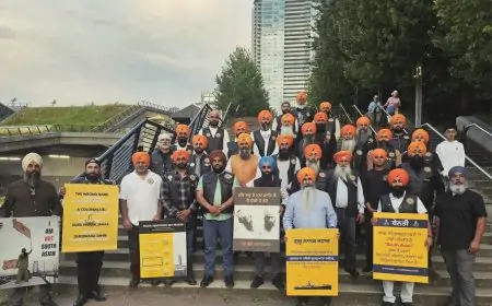 ਸਿੱਖ ਮੋਟਰਸਾਈਕਲ ਕਲੱਬ ਬੀਸੀ ਕੈਨੇਡਾ ਵੱਲੋਂ ਪ੍ਰਭਾਵਸ਼ਾਲੀ ਰੈਲੀ ਅਤੇ ਸਰਬੱਤ ਦੇ ਭਲੇ ਲਈ ਅਰਦਾਸ 