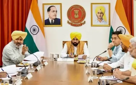 ਪੰਜਾਬ ਕੈਬਨਿਟ ਦੇ ਵੱਡੇ ਫ਼ੈਸਲੇ: 3 ਨਵੀਆਂ ਡਿਜੀਟਲ ਯੂਨੀਵਰਸਿਟੀਆਂ ਨੂੰ ਹਰੀ ਝੰਡੀ, ਪ੍ਰਾਈਵੇਟ ਸਕੂਲਾਂ ਦੀ ਫ਼ੀਸ 'ਤੇ ਲੱਗੇਗੀ ਲਗਾਮ