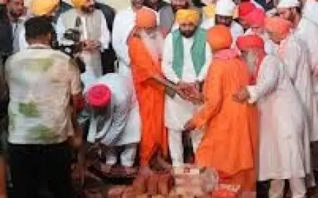 ‘ਮੈਨੂੰ ਮੁੜ ਮੌਕਾ ਦਿਓ, ਖ਼ਜ਼ਾਨਾ ਫਿਰ ਖੋਲ੍ਹਾਂਗਾ’: ਡੇਰਾ ਬੱਲਾਂ ਤੋਂ ਮੁੱਖ ਮੰਤਰੀ ਭਗਵੰਤ ਮਾਨ ਦਾ ਸਿਆਸੀ ਸੁਨੇਹਾ