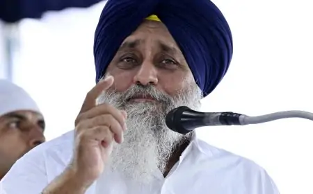 ਪ੍ਰਧਾਨ ਮੰਤਰੀ ਨਾਲ ਮੁਲਾਕਾਤ ਤੋਂ ਇੱਕ ਦਿਨ ਬਾਅਦ ਸੁਖਬੀਰ ਬਾਦਲ ਨੇ ਨਿਰਪੱਖ ਹੱਦਬੰਦੀ ਦੀ ਕੀਤੀ ਹਮਾਇਤ