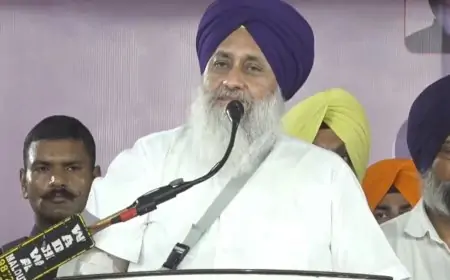 ਸੁਖਬੀਰ ਬਾਦਲ ਦਾ ਅੰਮ੍ਰਿਤਪਾਲ ਸਿੰਘ ’ਤੇ ਤਿੱਖਾ ਹਮਲਾ, ਕਿਹਾ—‘ਪੰਜਾਬ ਨੂੰ ਤਬਾਹ ਕਰਨ ਵਾਲੀਆਂ ਤਾਕਤਾਂ ਮੁੜ ਸਰਗਰਮ’